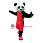 Superb Sport Panda Mascot Costume