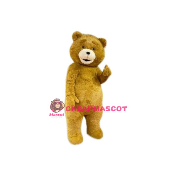 Happy Teddy Bear Mascot Costume