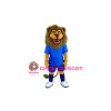 Friendly Sport Lion Mascot Costume For Adult