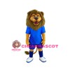 Friendly Sport Lion Mascot Costume For Adult