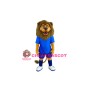 Friendly Sport Lion Mascot Costume For Adult
