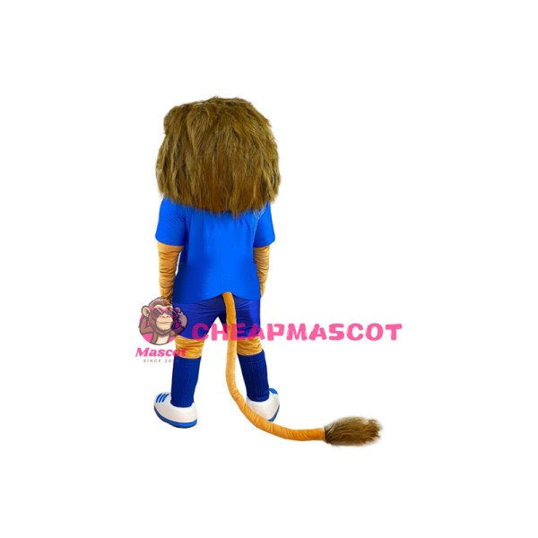 Friendly Sport Lion Mascot Costume For Adult