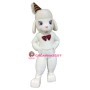 Lovely White Sheep Mascot Costume
