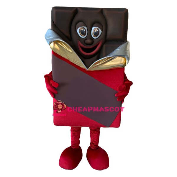 Superb Chocolate Mascot Costume