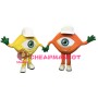 Superb Lightweight Eye Mascot Costume