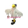 Superb White Hawk Mascot Costume