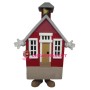 Superb Lightweight Red House Mascot Costume