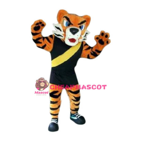 Superb College Tiger Mascot Costume