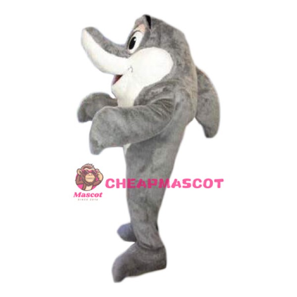 Friendly Dolphin Mascot Costume