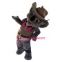 Cowboy Koala Mascot Costume