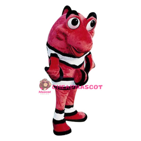 Friendly Clownfish Mascot Costume