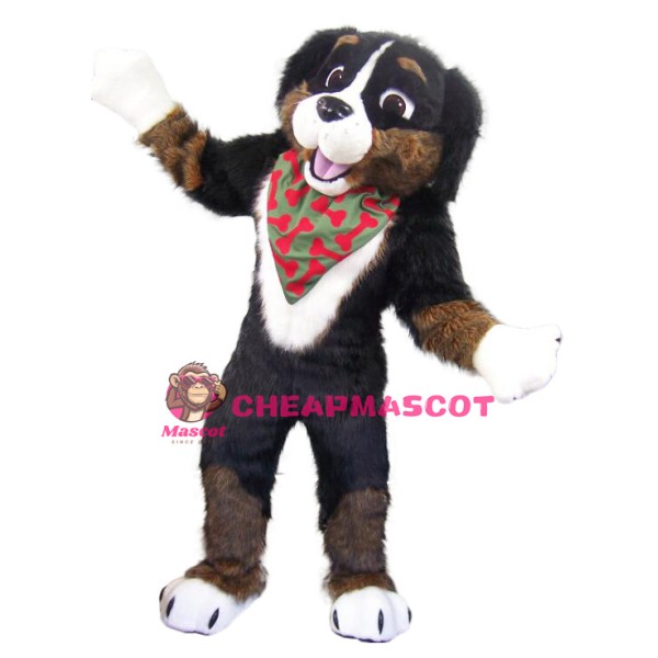 Superb Friendly Brown Dog Mascot Costume