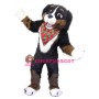Superb Friendly Brown Dog Mascot Costume