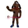 Happy Brown Dog Mascot Costume