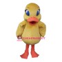 Realistic Yellow Duck Mascot Costume