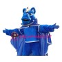 Blue Unicorn Horse Mascot Costume