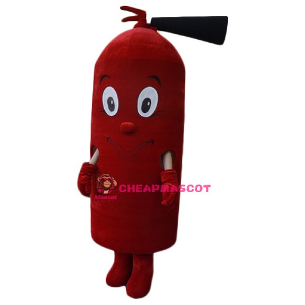 Professional Fire Extinguisher Mascot Costume