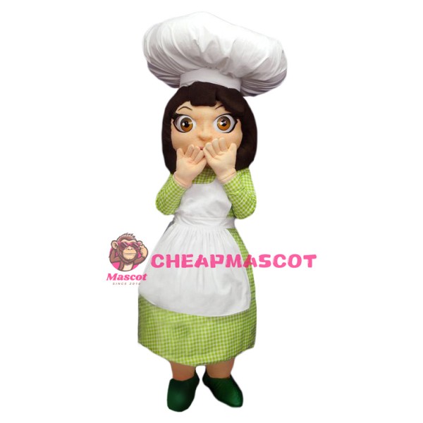 Superb Female Chef Mascot Costume