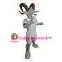 Power Grey Ram Mascot Costume