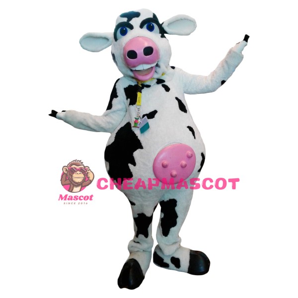 Lovely Lightweight Cow Mascot Costume
