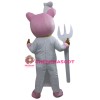 Pig Chef Mascot Costume