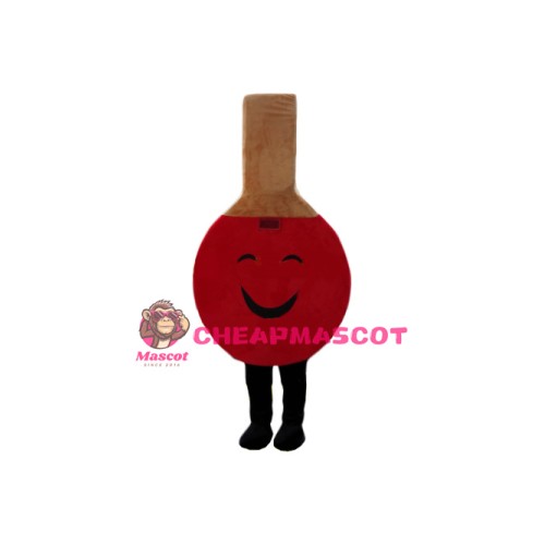 Ping Pong Paddle Mascot Costume