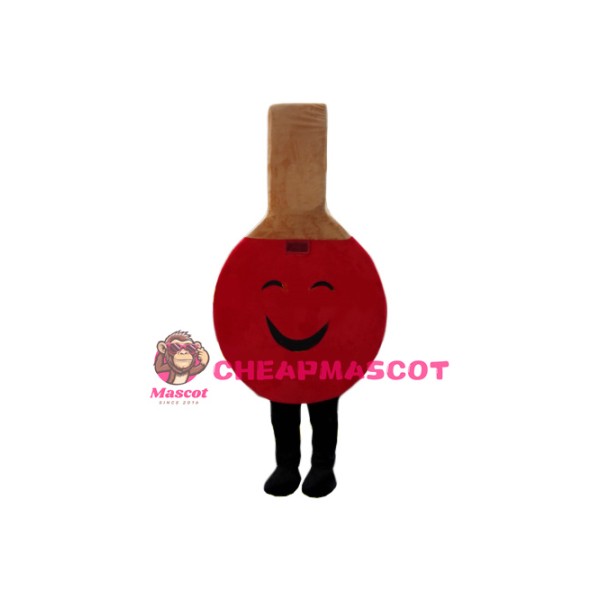 Ping Pong Paddle Mascot Costume