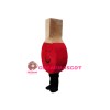 Ping Pong Paddle Mascot Costume