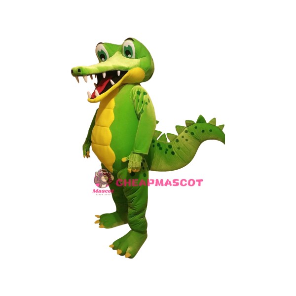 Friendly Lightweight Crocodile Mascot Costume