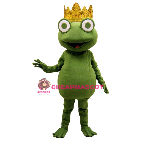 Frog King Mascot Costume