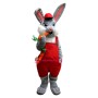 Lovely Grey & White Rabbit Mascot Costume