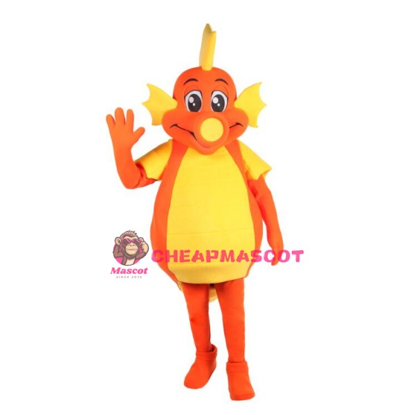 Coral Seahorse Mascot Costume