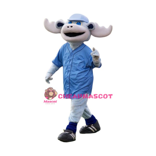 Sport College Moose Mascot Costume