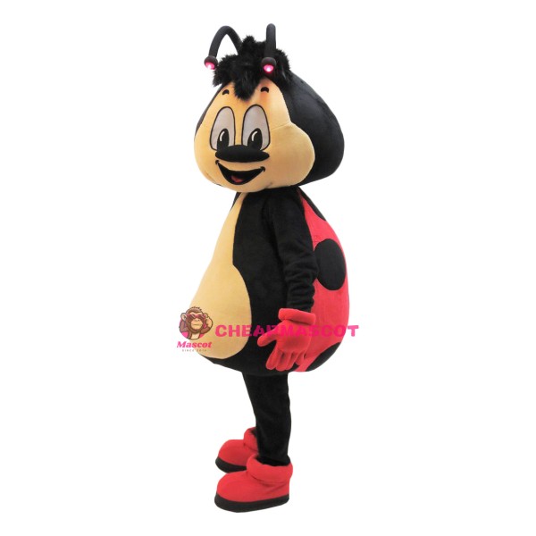 Friendly Ladybug Mascot Costume