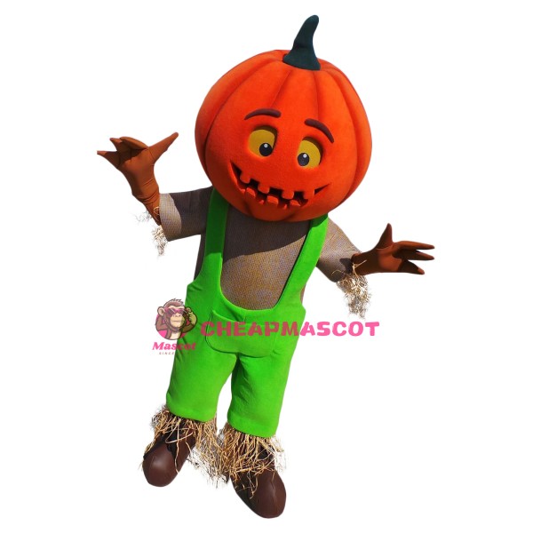 Superb Halloween Pumpkin Mascot Costume
