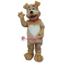 Superb Lovely Brown Dog Mascot Costume