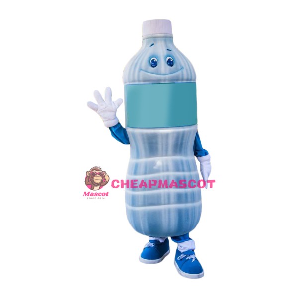Mineral Water Bottle Mascot Costume