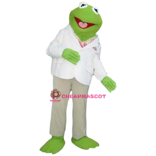 Kermit the Frog Mascot Costume