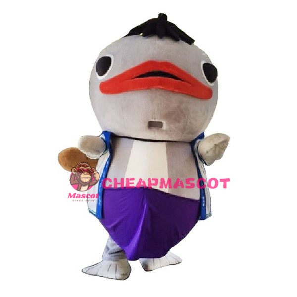 Big Head Fish Mascot Costume