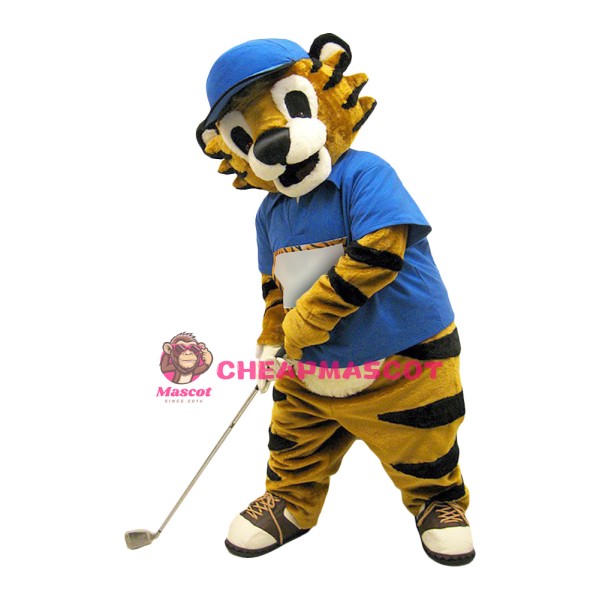 Golf Tiger Mascot Costume