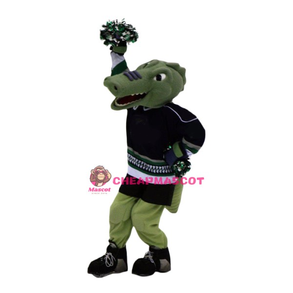College Sport Alligator Mascot Costume