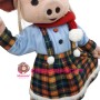 Beautiful Miss Pig Mascot Costume
