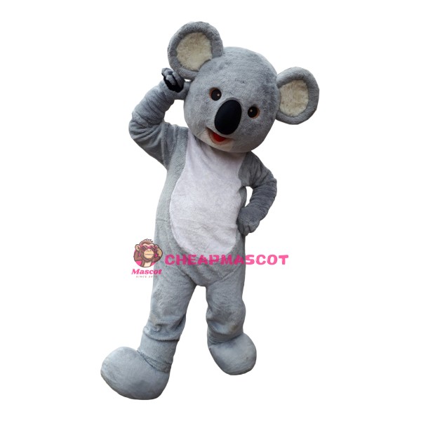 Superb Happy Koala Mascot Costume