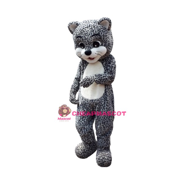 Little Cute Snow Leopard Mascot Costume