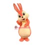 Superb Lovely Pink Rabbit Mascot Costume
