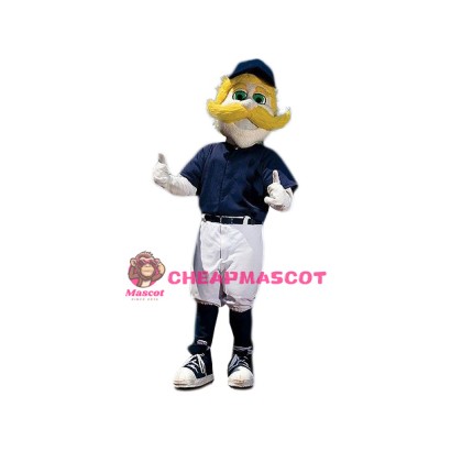 Power Baseball Player Mascot Costume