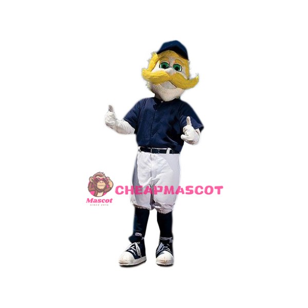Power Baseball Player Mascot Costume