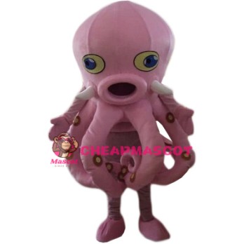 Affordable Pink Octopus Mascot Costume