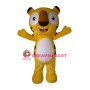 Affordable Happy Tiger Mascot Costume