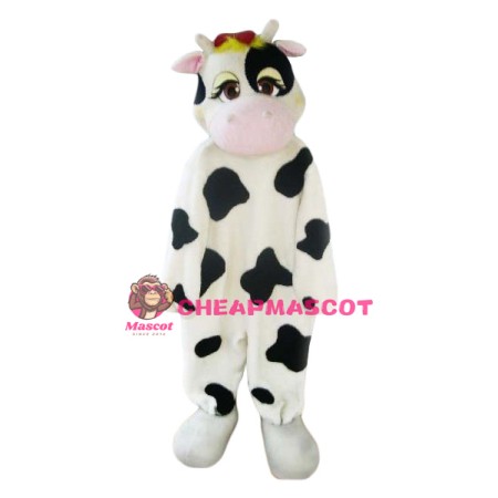 Superb Female Cow Mascot Costume